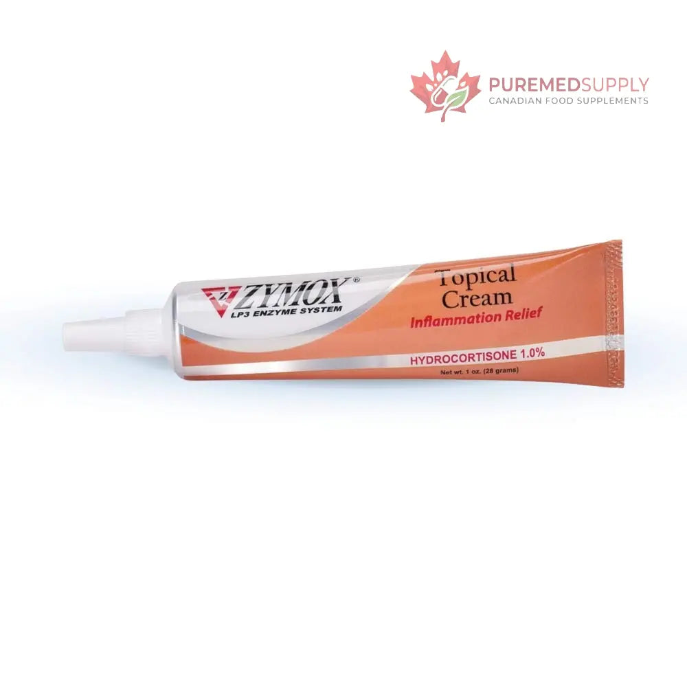 Zymox Veterinarian Strength Topical Cream with 1% Hydrocortisone for Dogs and Cats, 1oz Zymox buy supplements canada