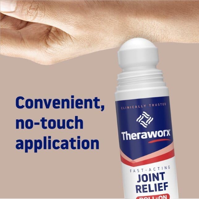 Theraworx Fast-Acting Joint Relief Roll-On Joint Discomfort & Inflammation Relief - 2.5 Oz - 2 Count Theraworx buy supplements canada