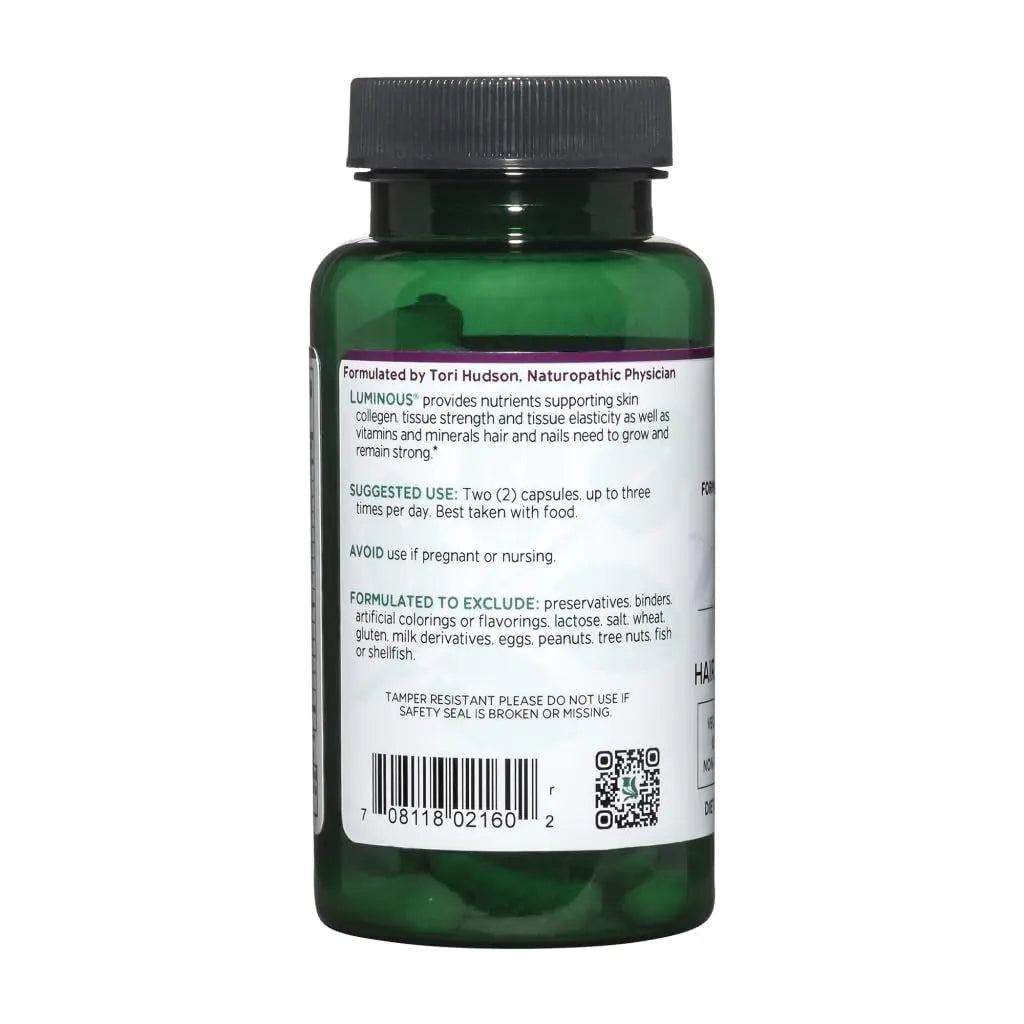 Vitanica, Luminous, Hair, Skin and Nail Support, Vegan, 60 Capsules Vitanica buy supplements canada