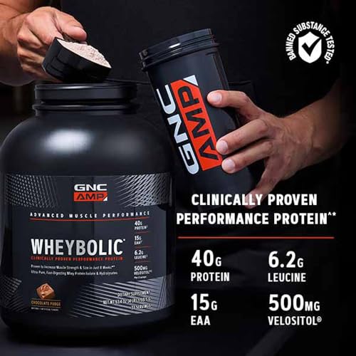 GNC AMP Wheybolic Protein Powder | Targeted Muscle Building and Workout Support GNC buy supplements canada