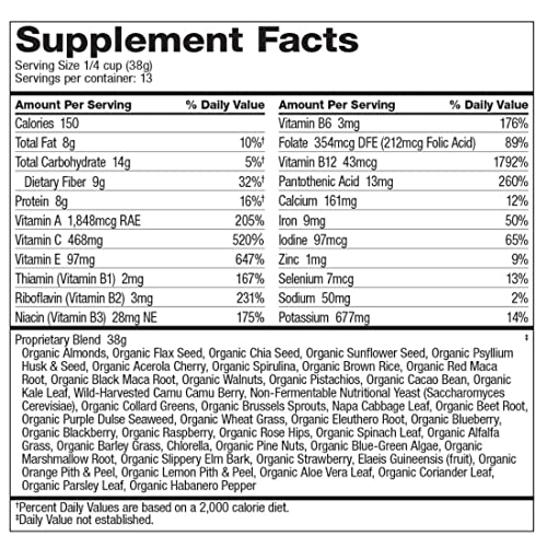 Dr. Schulze's SuperFood Ultra | Organic Super Food Powder | Vitamin B Complex and 520% Dr. Schulze's buy supplements canada