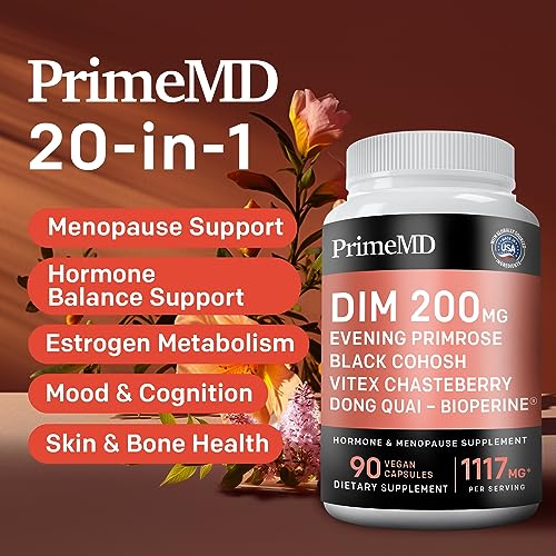 20-in-1 Menopause Supplements for Women - Dim Supplement Women - Estrogen Supplement PrimeMD buy supplements canada