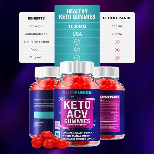 Slim Fusion Keto ACV Gummies - Keto SlimFusion ACV Advanced Formula Plus Apple Cider Rillvo buy supplements canada