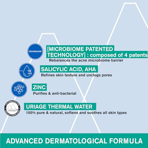 Uriage Hyseac 3-regul+ | Face Moisturizer For Oily Skin Prone To Acne. Pimples, Spots Uriage buy supplements canada
