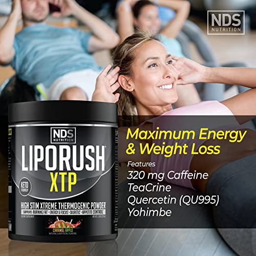 LIPORUSH NDS Nutrition XTP Thermogenic Fat Burner with L-Carnitine - Energy LIPORUSH buy supplements canada