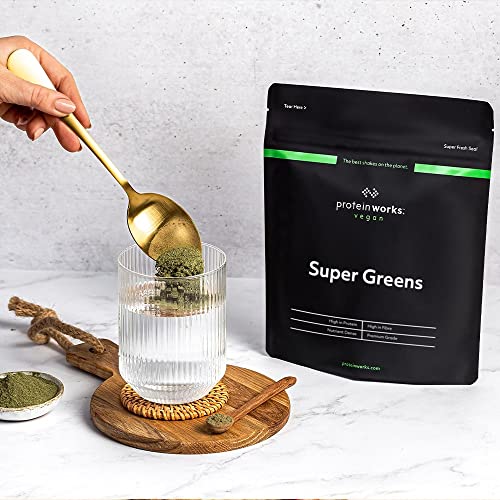 Protein Works Super Greens Powder | Nutrient Dense Detox Shake | Supports Immune System Protein Works buy supplements canada