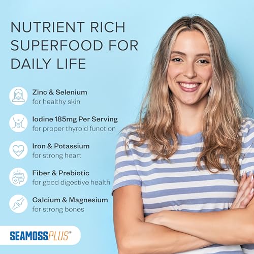 Power By Naturals Sea Moss Plus - USDA Certified Organic Wildcrafted Irish Seamoss Power By Naturals buy supplements canada