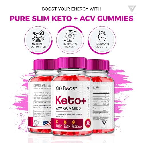 (2 Pack) X10 Boost Keto ACV Gummies, X10 Keto Boost Gummies Advanced Weight Loss Fyvus buy supplements canada