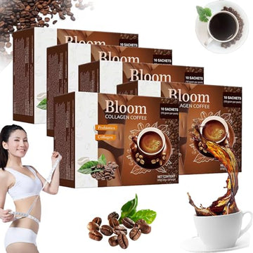 Bloom Collagen Coffee, Collagen Coffee from Japan, Bloom Coffee Collagen HOPASRISEE buy supplements canada