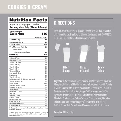 Isopure Protein Powder, Zero Carb Whey Isolate, Gluten Free, Lactose Free, 25g Protein Isopure buy supplements canada