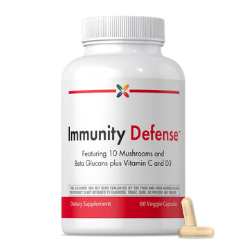 Stop Aging Now - Immune Support - with Vitamin C, Vitamin D3 and Mushroom Complex - 60 Vegetarian Capsules Stop Aging Now buy supplements canada