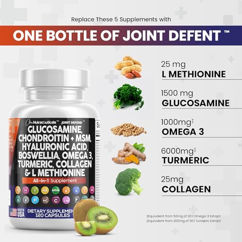 Clean Glucosamine Chondroitin MSM Turmeric Hyaluronic Acid Boswellia Clean Nutraceuticals buy supplements canada
