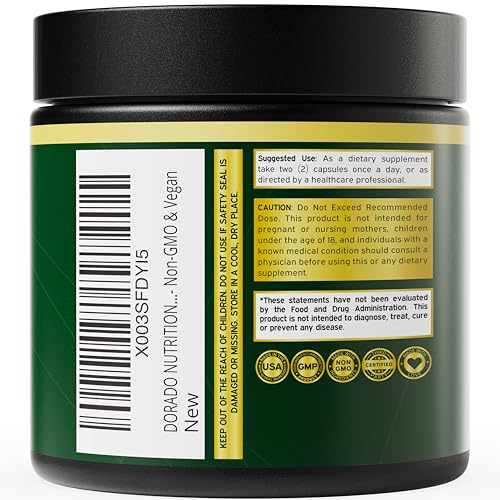 Colon Cleanse and Gut Detox for Weight Management & Digestive Support - Cascara Sagraoda DORADO NUTRITION buy supplements canada