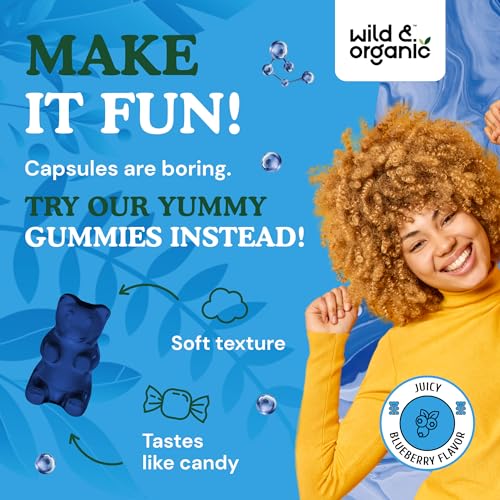 Wild & Organic Glutathione Gummies - Reduced Glutathione for Liver Cleanse & Antioxidants Wild & Organic buy supplements canada