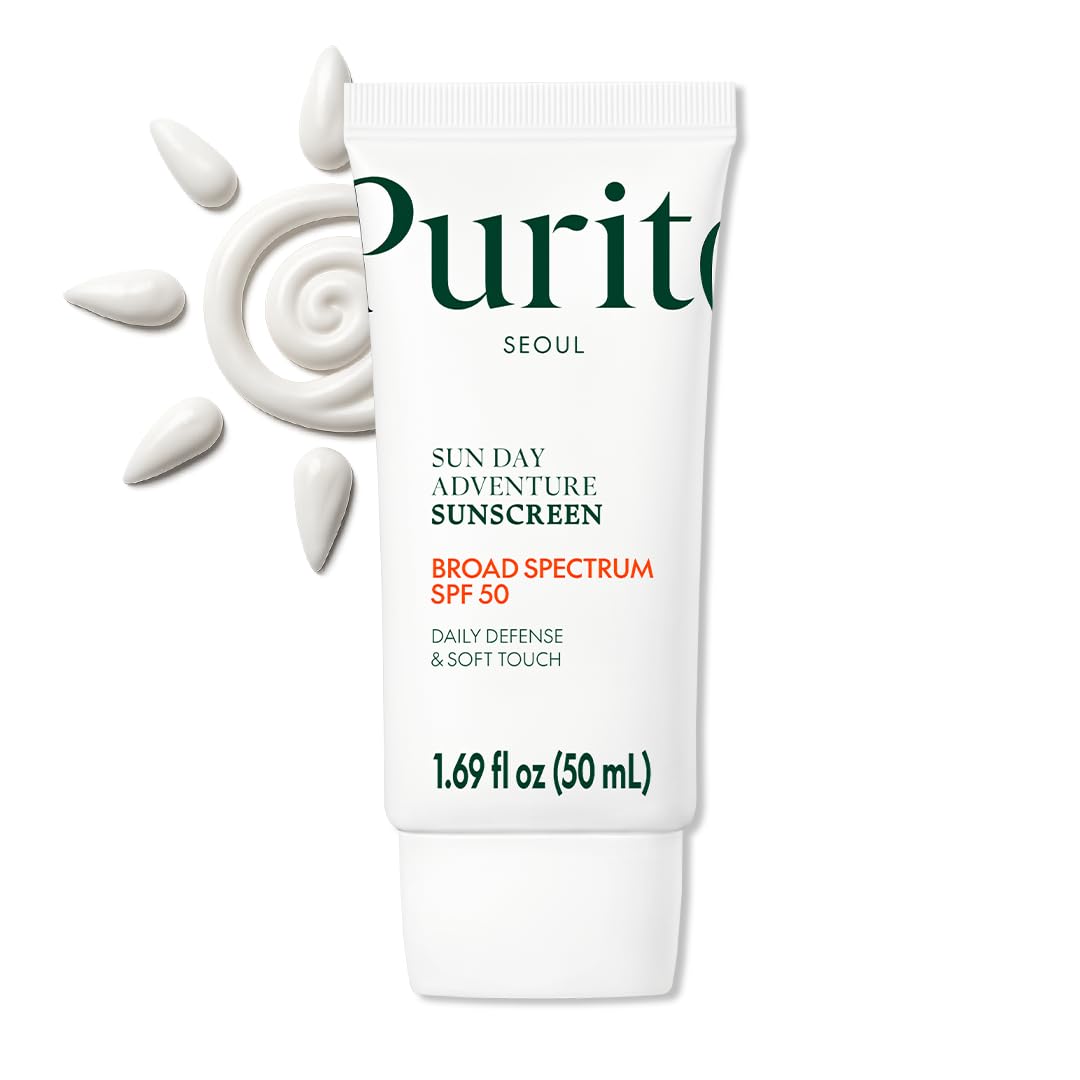 PURITO Korean Sunscreen SPF 50 | Lightest Texture, No White Cast, Broad Spectrum UVA/UVB | Oil-Free, Vegan, For All Skin Types | Daily Lightweight Sun Protection | Korean Skincare, 50mL 1.69 fl.oz PURITO buy supplements canada