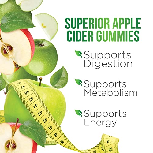 Vegan Apple Cider Vinegar Gummies | Max Strength 1000mg | ACV Supplement Gummy for Adults Health Nutrition Naturals buy supplements canada