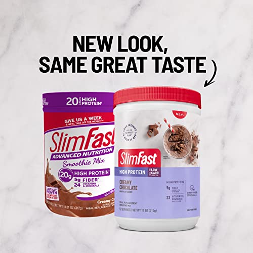 SlimFast High Protein Meal Replacement Shake Powder, 12 Servings (Pack of 2) , Advanced SlimFast buy supplements canada