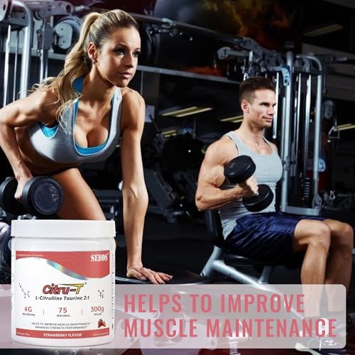 SEDDS Strawberry-Flavored L-Citrulline Taurine 2:1, L Citrulline Powder, Unflavored Vegan SEDDS buy supplements canada