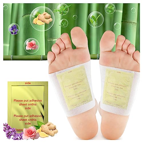 Foot Pads maguja 100Pcs Deep Cleansing Foot Pads for Stress Relief | Better Sleep | Foot Care maguja buy supplements canada