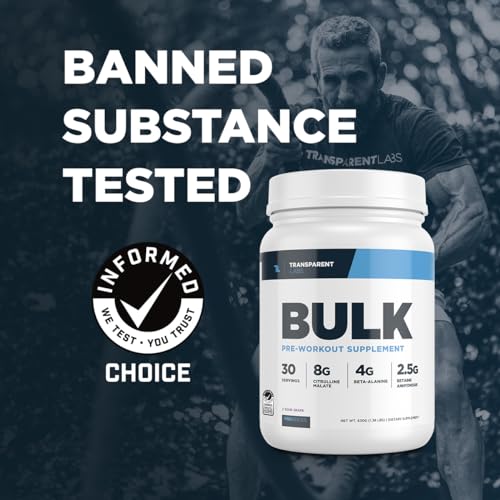 Transparent Labs Bulk Pre Workout Powder - Naturally Sweetened Advanced Pre-Workout Transparent Labs buy supplements canada