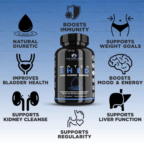 Water Pills Diuretic Water Retention, Liver Detox, Kidney Cleanse, Weight, Swelling THE ENCLARE NUTRITION buy supplements canada