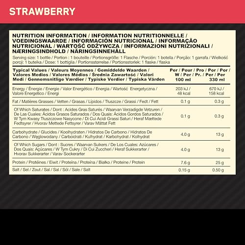 Optimum Nutrition High Protein Shake Bottles, Ready To Drink Healthy Snacks, No added Optimum Nutrition buy supplements canada