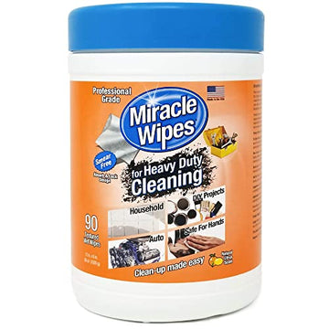 MiracleWipes for Heavy Duty Cleaning (90 Count) - All Purpose Cleaner, Kitchens MiracleWipes buy supplements canada