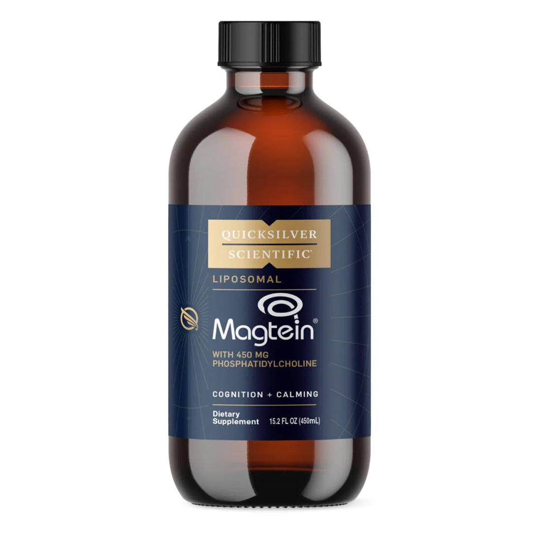 Quicksilver Scientific Liposomal Magtein - Magnesium Supplement for Brain Function Support - Stress, Sleep & Memory Support - Gluten-Free, Sugar-Free & Vegan - 15.2 fl oz (30 Servings) Quicksilver Scientific buy supplements canada