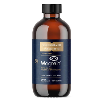 Quicksilver Scientific Liposomal Magtein - Magnesium Supplement for Brain Function Support - Stress, Sleep & Memory Support - Gluten-Free, Sugar-Free & Vegan - 15.2 fl oz (30 Servings) Quicksilver Scientific buy supplements canada