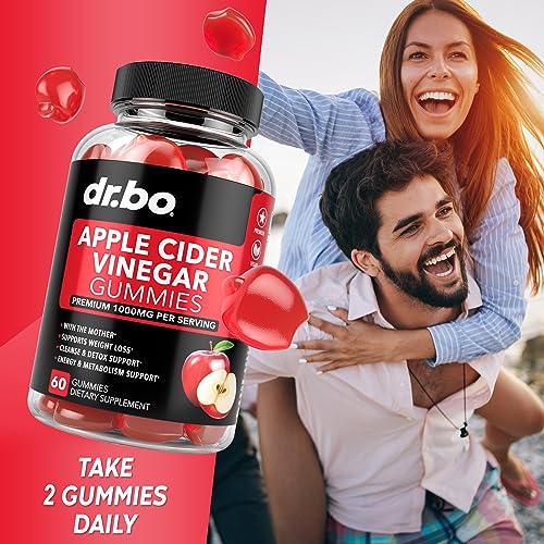 ACV Apple Cider Vinegar Gummies - Natural Support for Advanced Weight DR. BO buy supplements canada