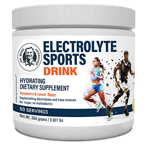 Dr. Berg's Electrolyte Sports Drink - Sugar Free Electrolyte Powder - No Maltodextrin Dr. Berg Nutritionals buy supplements canada