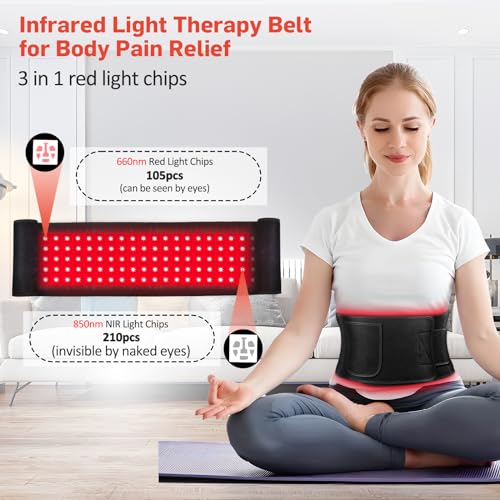 Red Light Therapy for Body, Infrared Light Therapy for Shoulder Waist Muscle Pain Relief GMOWNW buy supplements canada