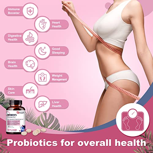Probiotics-for-Women, Probiotics and Prebiotics, Cranberry and D-Mannose, 50-Billion NATURE TARGET buy supplements canada