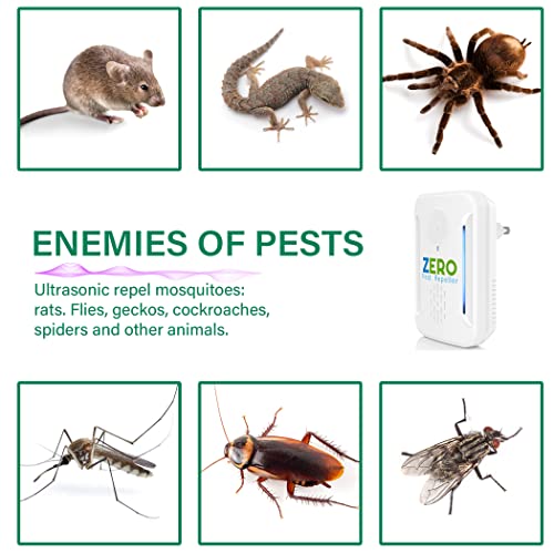 Ultrasonic Pest Repeller, Indoor Ultrasonic Repellent for Roach, Rodent ZEROPEST buy supplements canada