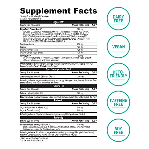 ONNIT Total Gut Health - Complete Probiotics & Digestive Enzyme Supplement ONNIT buy supplements canada