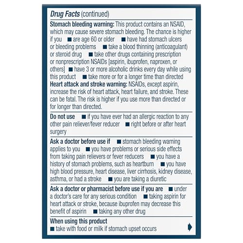 Advil Pain Reliever and Fever Reducer, Ibuprofen 200mg for Pain Relief - 24 Coated Tablets Advil buy supplements canada