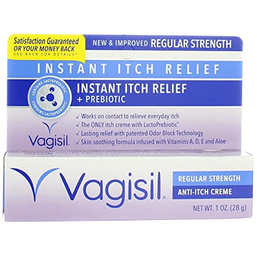 Vagisil Anti-Itch Creme Original Strength 1 oz (Pack of 5) Vagisil buy supplements canada