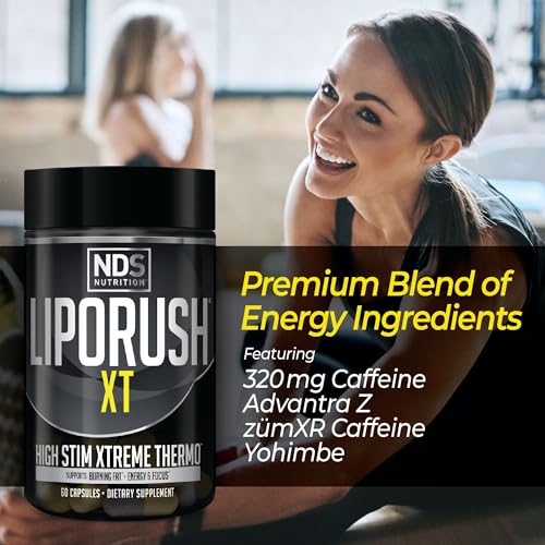 LIPORUSH NDS Nutrition XT - Super Concentrated Thermogenic with L-Carnitine & Teacrine LIPORUSH buy supplements canada
