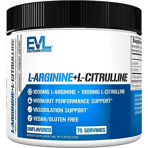 Evlution Nutrition L-Arginine + L-Citrulline - Endurance + Workout Performance Evlution buy supplements canada