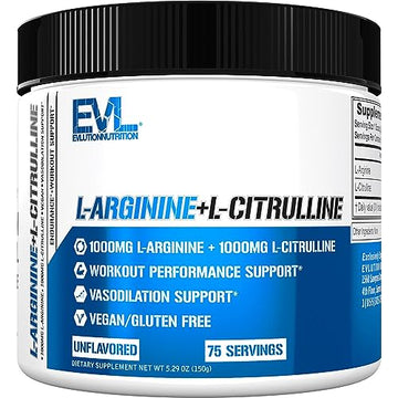 Evlution Nutrition L-Arginine + L-Citrulline - Endurance + Workout Performance Evlution buy supplements canada