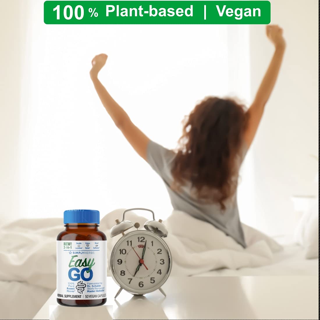 Dr. Schulze's Easy GO Bowel Mover - Formulated Gentle Laxative, Colon Toner & Stool Dr. Schulze's buy supplements canada