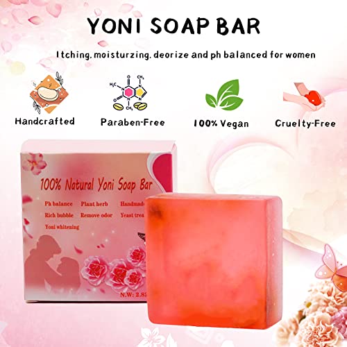 Yoni Soap Bars Vaginal Wash & Natural Yoni Oil Set Of 3, Ph Balance Eliminates Odor for Women Wovarkie buy supplements canada