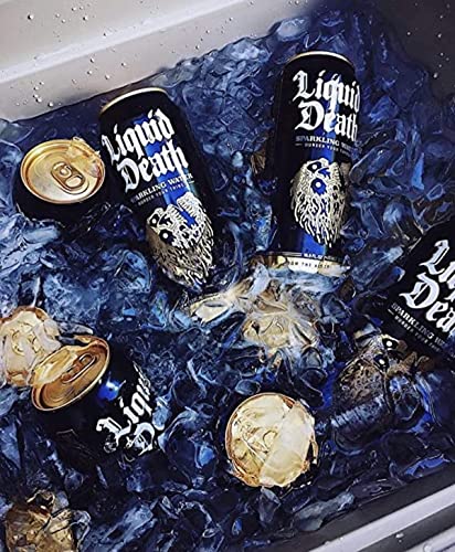 Liquid Death Sparkling Mountain Water, 16.9 oz Tallboys (18-Pack) Liquid Death buy supplements canada