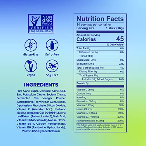 Liquid I.V. Hydration Multiplier + Probiotic Kombucha - Tart Green Apple - Hydration Powder Liquid I.V. buy supplements canada