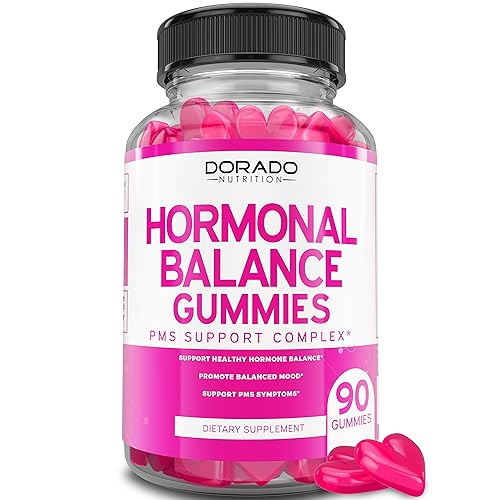 Hormonal Balance For Women & PMS Relief Gummies (90 Gummies) - Support Cramps DORADO NUTRITION buy supplements canada