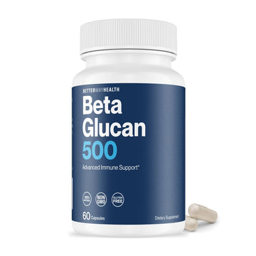 Better Way Health™ - Advanced Immune Readiness - Highly Purified 1,3/1,6 Beta Glucan 500 - Clinically Tested Immune Defense - 500mg/60 Capsules (Pack of 1) Better Way Health buy supplements canada