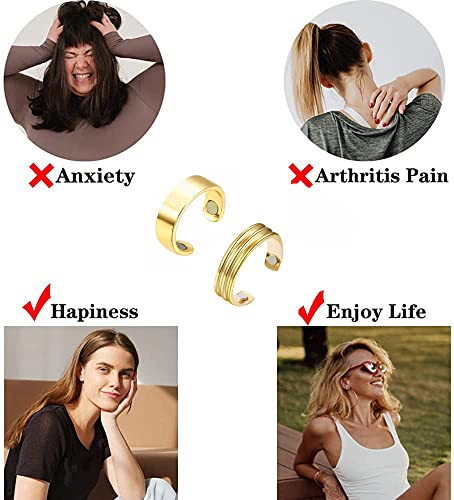 CSIYANJRY99 2-4PCS Lymphatic Drainage Ring for Women Men,Lymph Detox Ring Therapy CSIYANJRY99 buy supplements canada