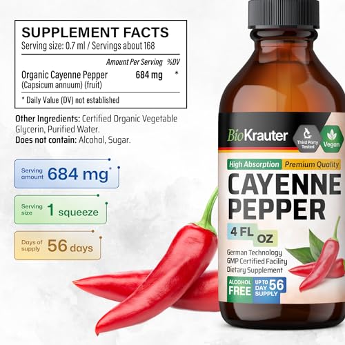 MAUWE HERBS Cayenne Pepper Supplement - Organic Cayenne Pepper Tincture MAUWE HERBS buy supplements canada